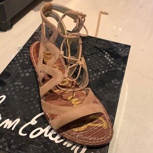 Gemma camal suede Sam Edelman sandals